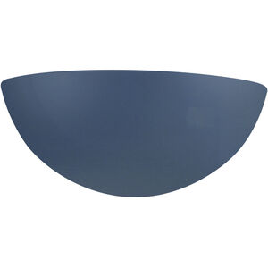 Ambiance 1 Light 10.5 inch Midnight Sky Wall Sconce Wall Light in Incandescent, Midnight Sky/Matte White