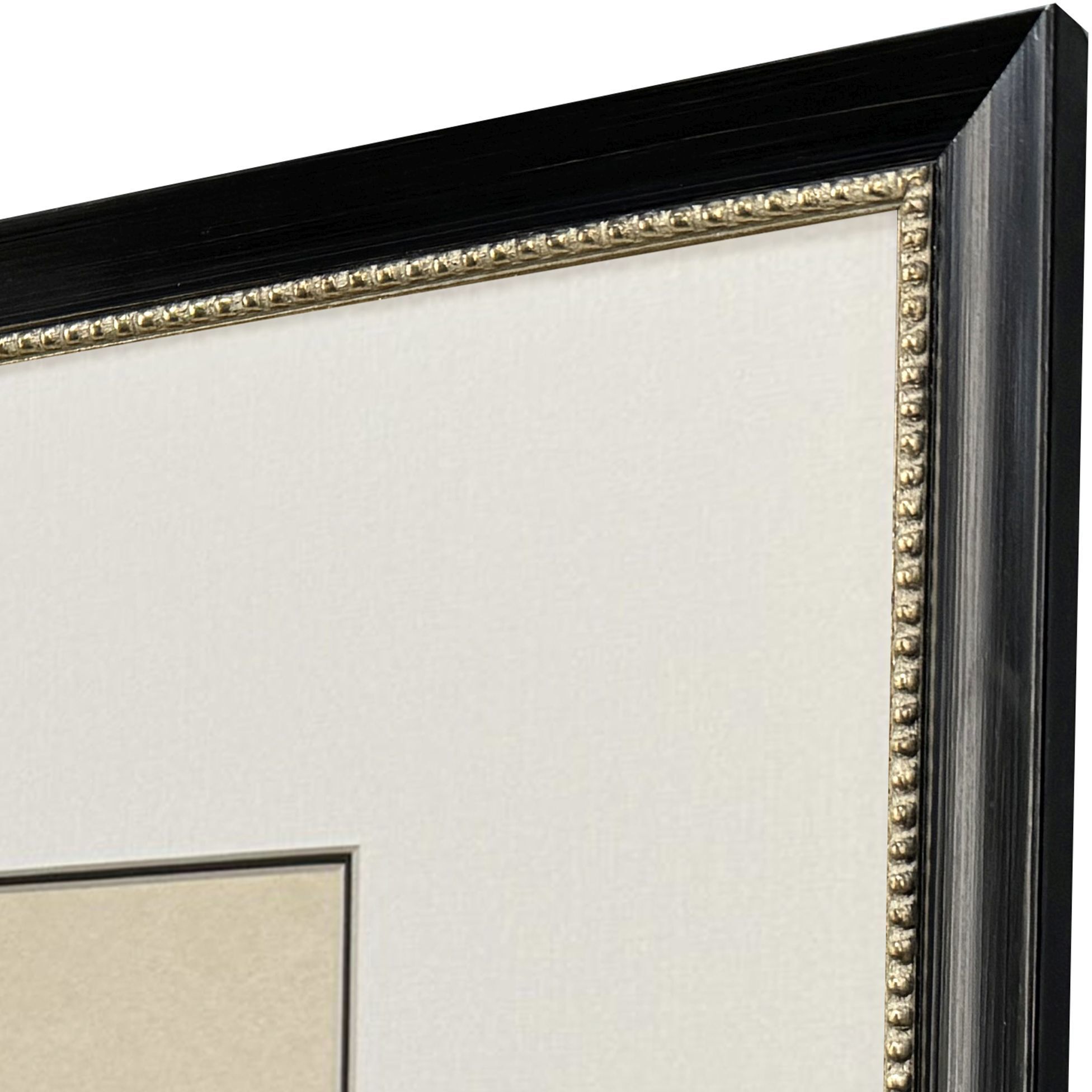 French Pointer Series Brown and Beige Framed Art