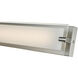 Blaze LED 28.3 inch Brushed Nickel Bath Vanity Light Wall Light