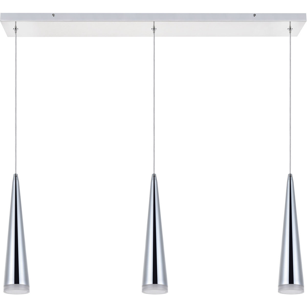 Fantasia LED 36 inch Chrome Pendant Ceiling Light