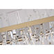 Canada LED 10 inch Gold LED Chandelier Ceiling Light