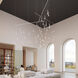Suspenders LED 137.25 inch Satin White Suspension Ceiling Light, Multi-light