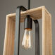Perris LED 8 inch Black Pendant Ceiling Light