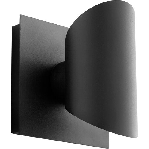 Caliber LED 6 inch Black Outdoor Wall Sconce
