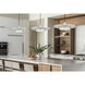 Ludo LED 20 inch Brushed Nickel Pendant Ceiling Light