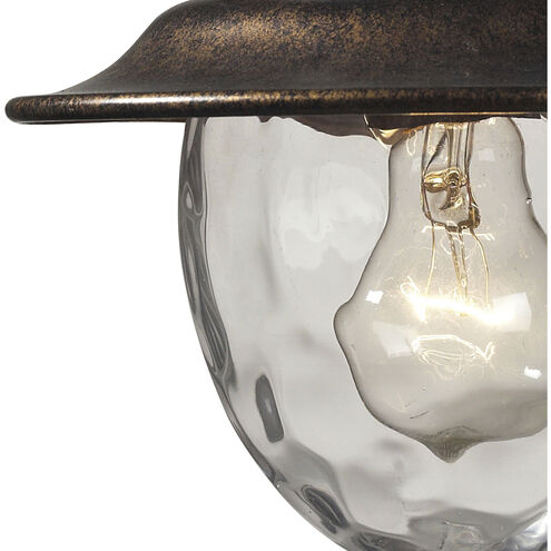 Searsport 1 Light 13 inch Regal Bronze Outdoor Sconce
