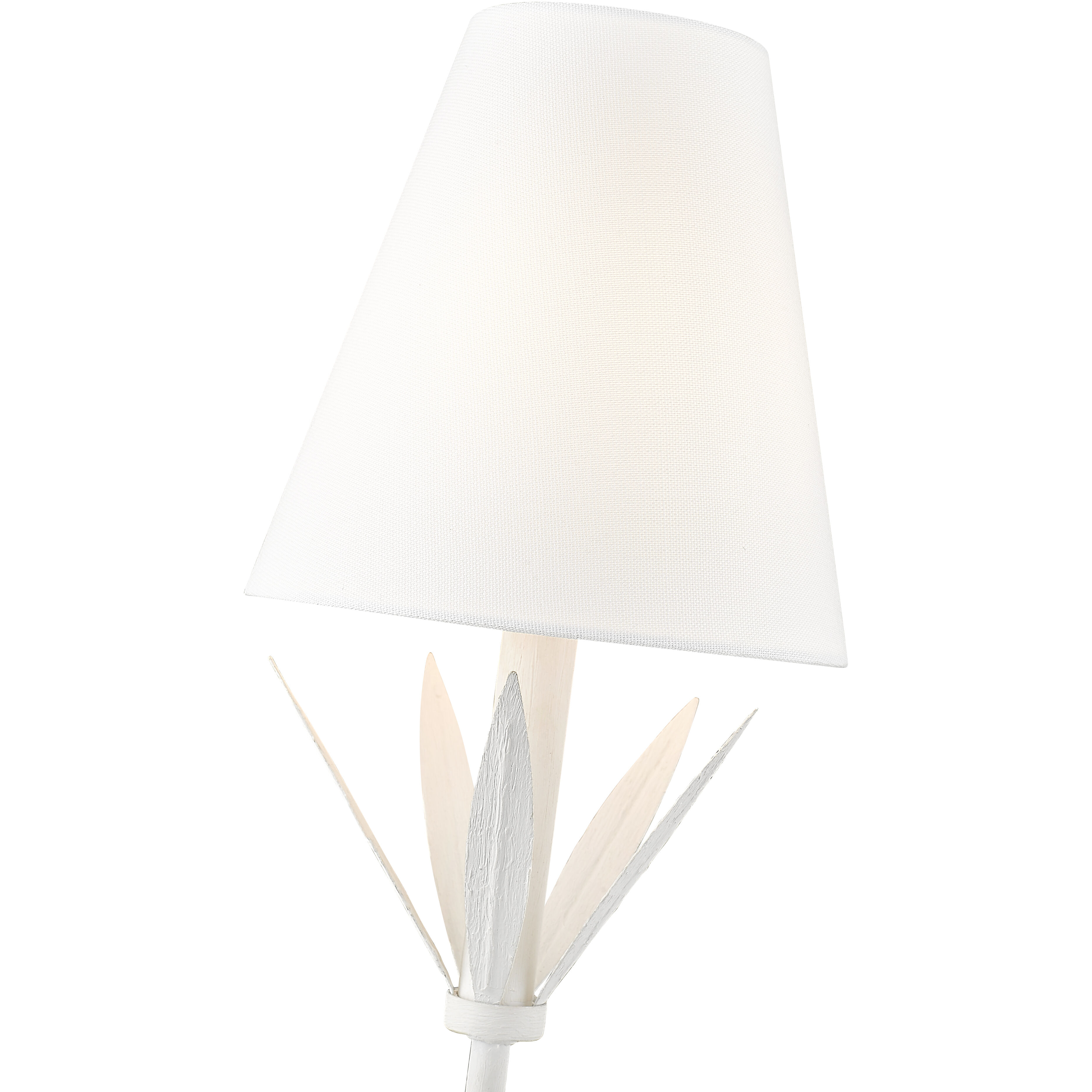 Primrose Wall Sconce Wall Light in Textured White
