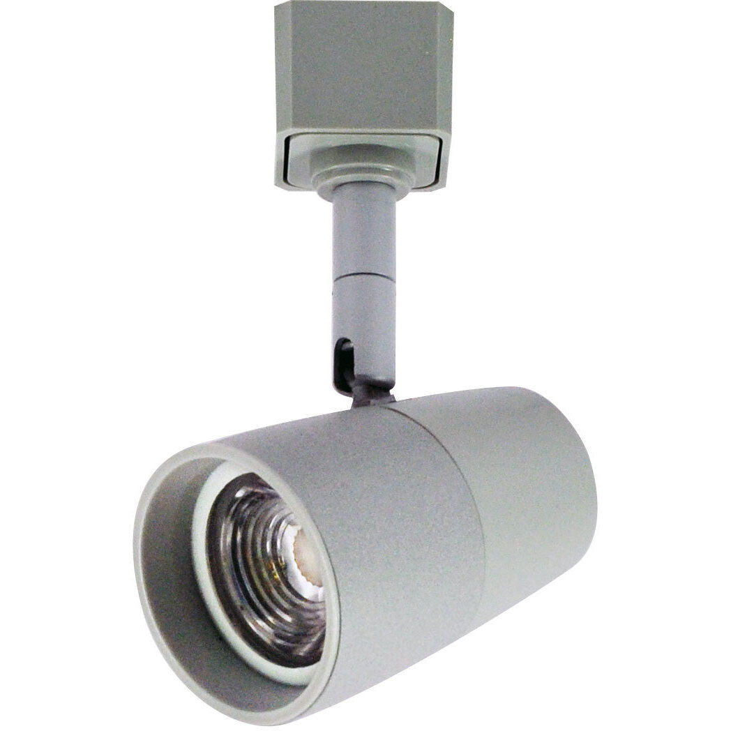 MAC 1 Light Silver Track Head Ceiling Light in 2700K