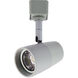 MAC 1 Light Silver Track Head Ceiling Light in 3500K