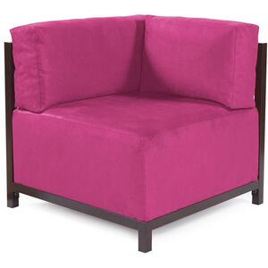 Axis Fuchsia Corner Chair Slipcover, The Regency Collection