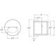 WAC 120V Step Light LED 3 inch Bronze ADA Step and Wall Light in Red, WAC Lighting