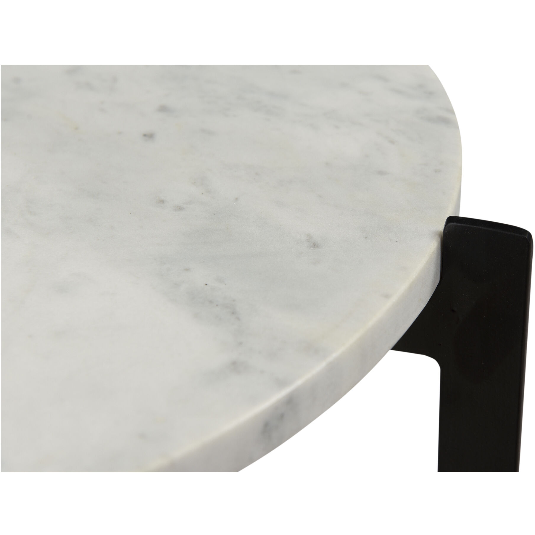 Melanie 24 X 18 inch White Accent Table