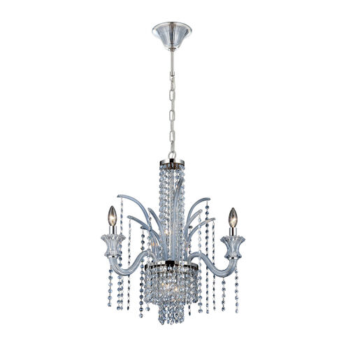 Nava 3 Light 23 inch Chrome Chandelier Ceiling Light