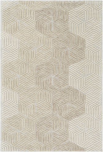 Oakland 36 X 24 inch Cream Rug in 2 x 3, Rectangle