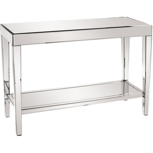 Orion 44 inch Mirror Console Table, with Shelf