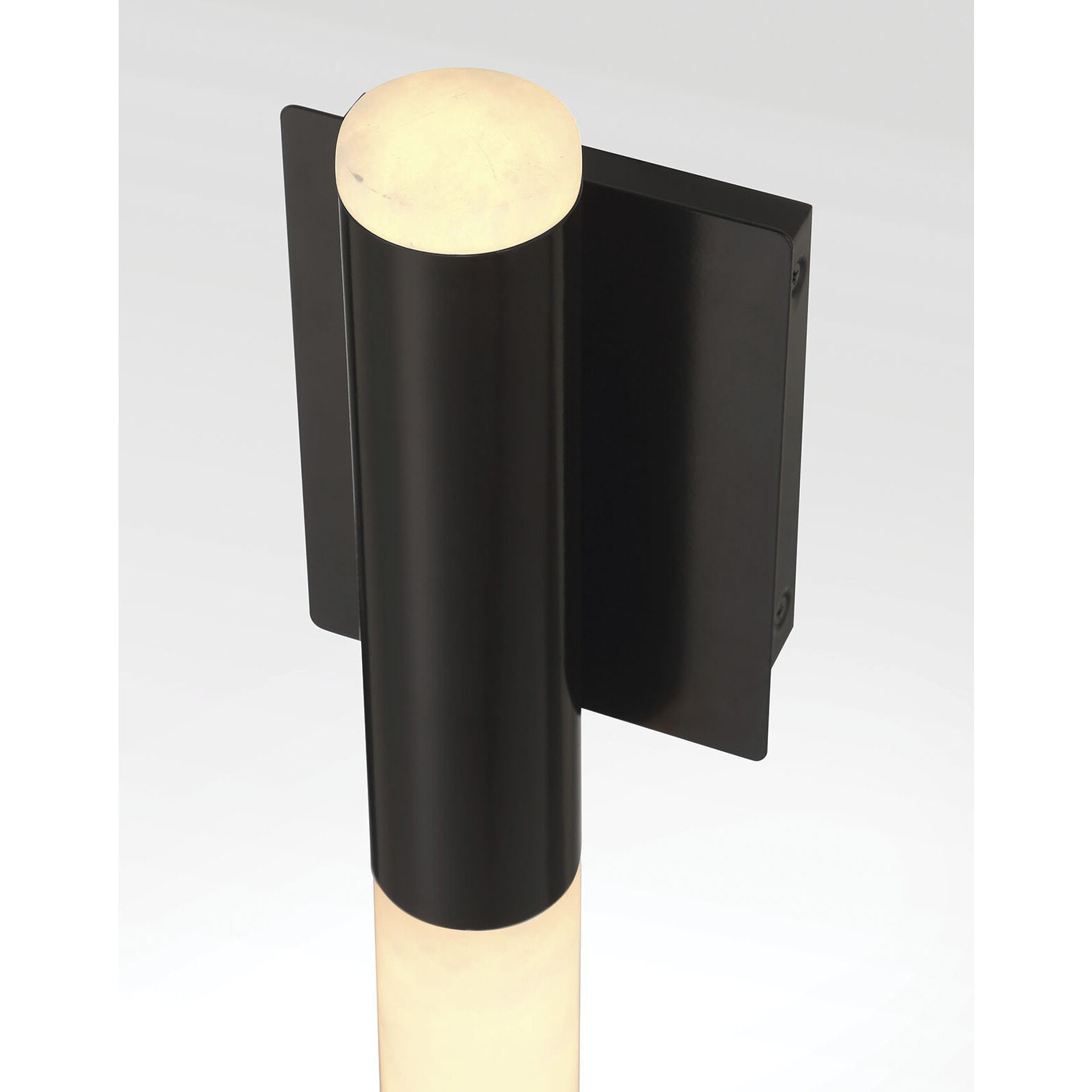 Ronda LED 16.25 inch Matte Black Outdoor Wall Sconce