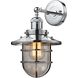 Seaport 1 Light 8 inch Polished Chrome Sconce Wall Light