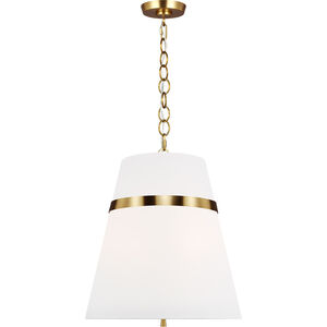 AH by Alexa Hampton Cordtlandt 3 Light 18 inch Burnished Brass Pendant Ceiling Light