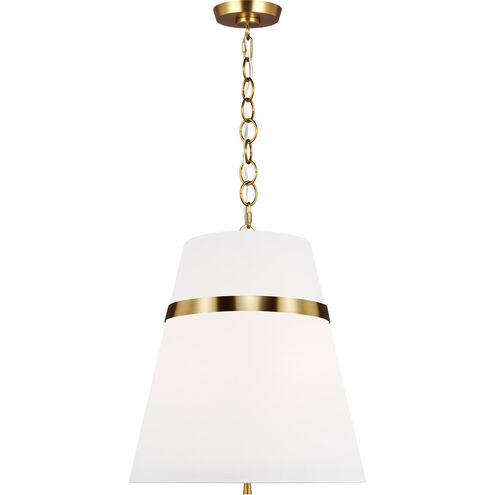 AH by Alexa Hampton Cordtlandt 3 Light 18 inch Burnished Brass Pendant Ceiling Light