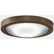 Spitfire LED Black Fan Light