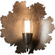 Pangea LED 10.4 inch Black ADA Sconce Wall Light