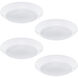 Disc LED 7.5 inch White Flush Mount Ceiling Light in 4, WAC Limited