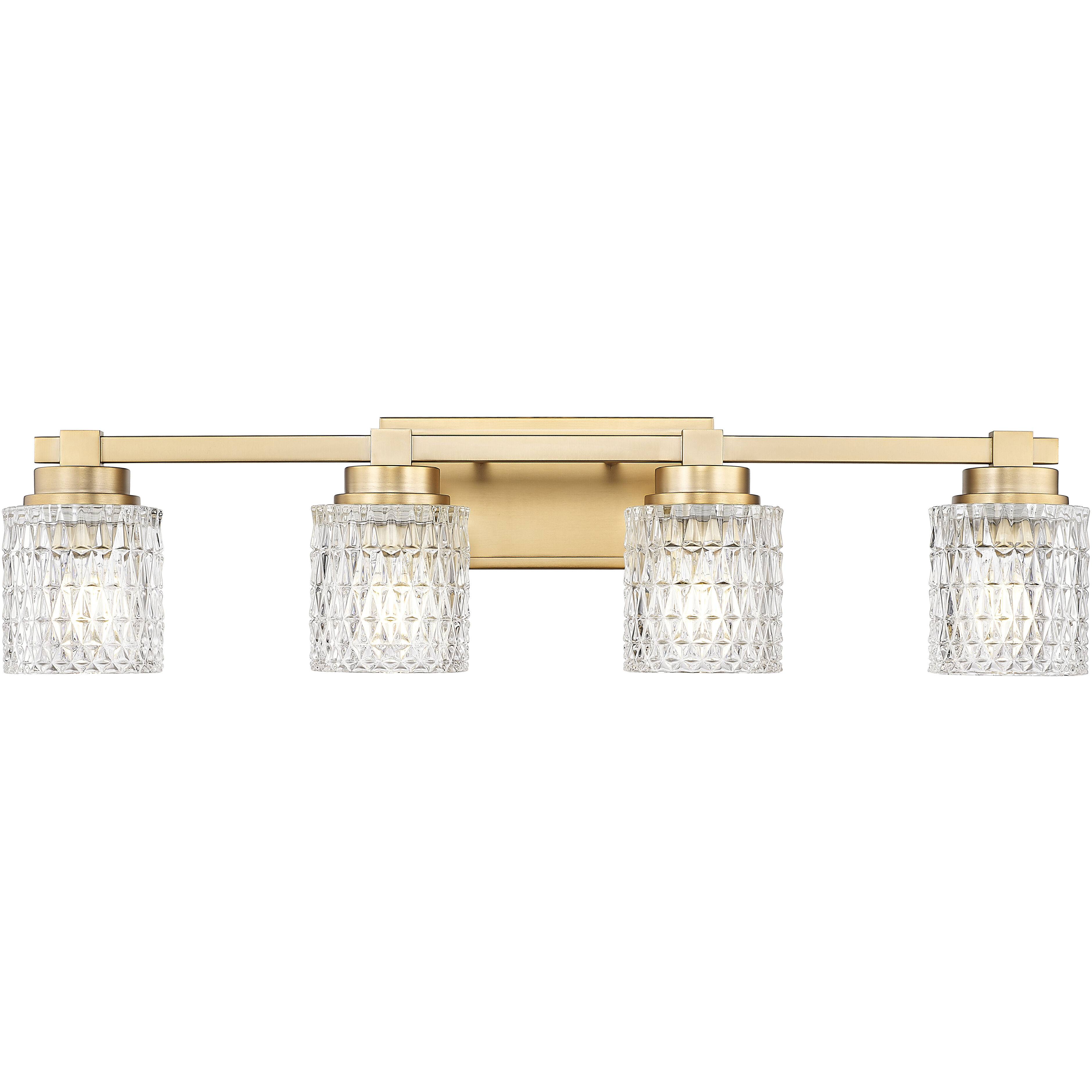 Jacqueline Vanity Wall Light in Modern Gold