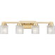 Jacqueline Vanity Wall Light in Modern Gold