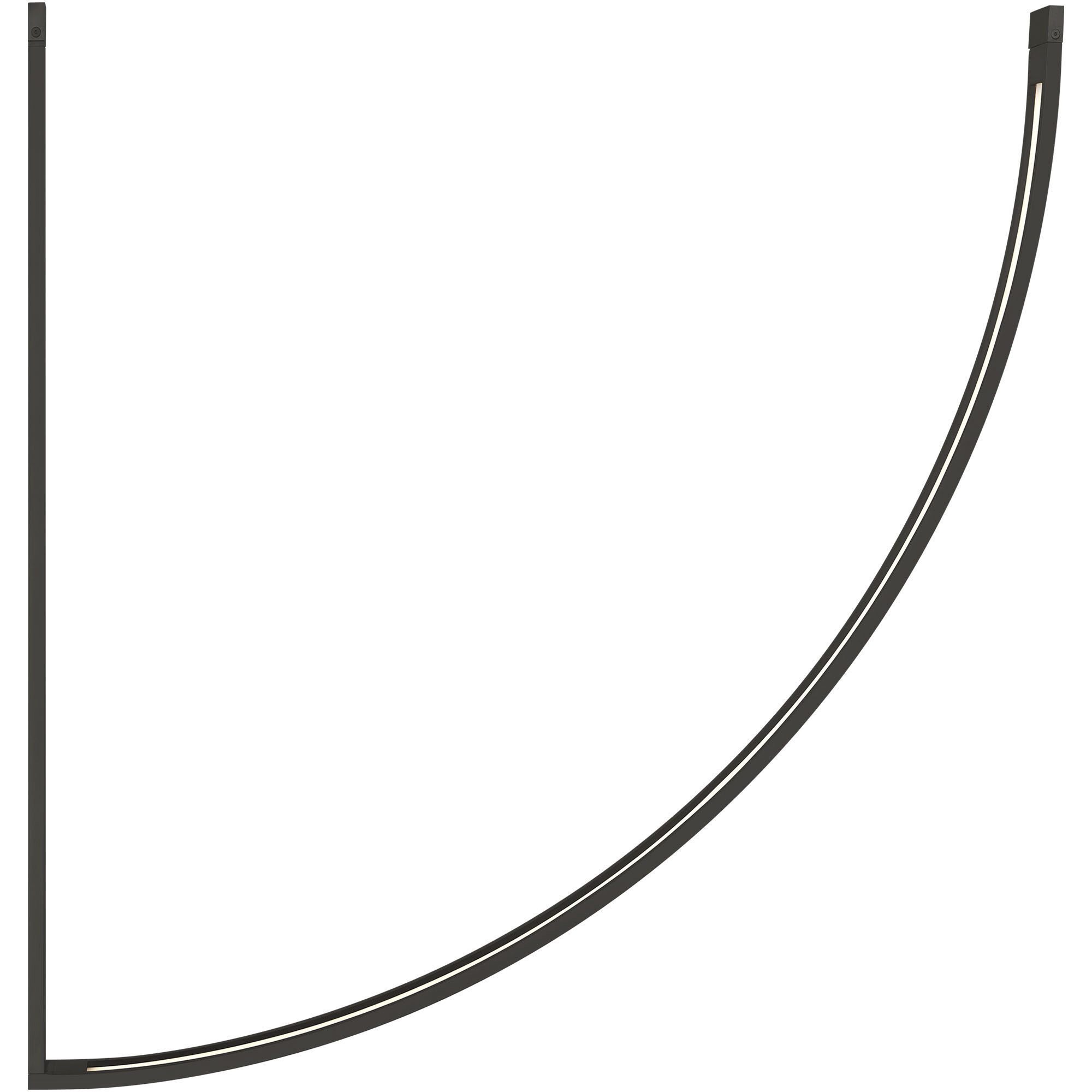 Sean Lavin Baku LED 1.3 inch Nightshade Black Chandelier Ceiling Light