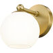 Neoma 1 Light 5.25 inch Modern Gold Wall Sconce Wall Light