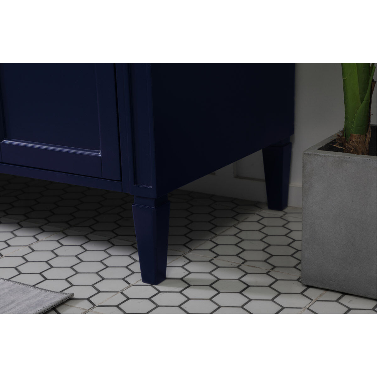 Park Avenue 72 X 21.5 X 35 inch Blue Vanity Sink Set