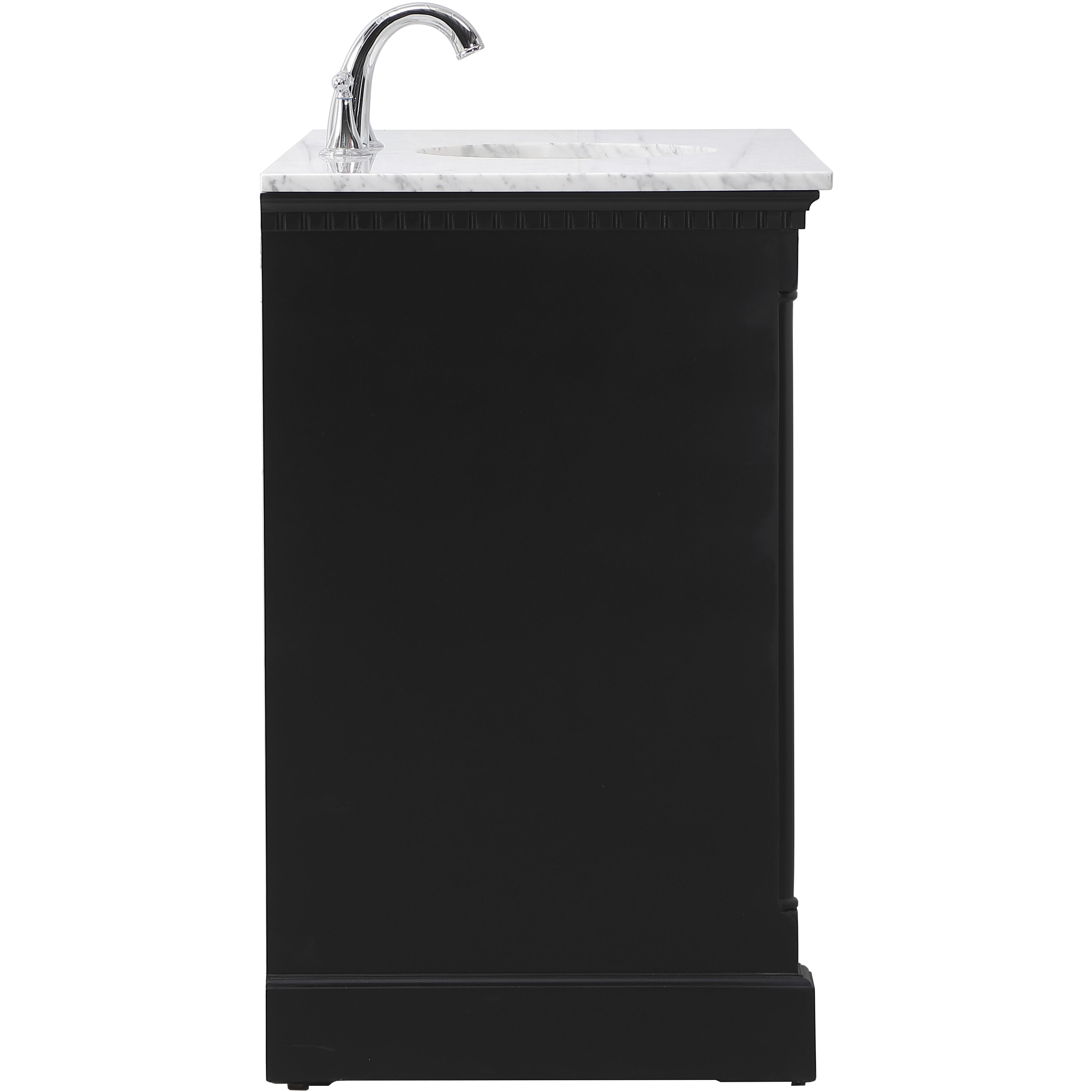 Clarence 42 X 21.5 X 35 inch Black Vanity Sink Set