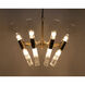 Moira 16 Light 16 inch Aged Brass Chandelier Ceiling Light
