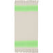 Shine 36 X 24 inch Grass Green, Beige Rug
