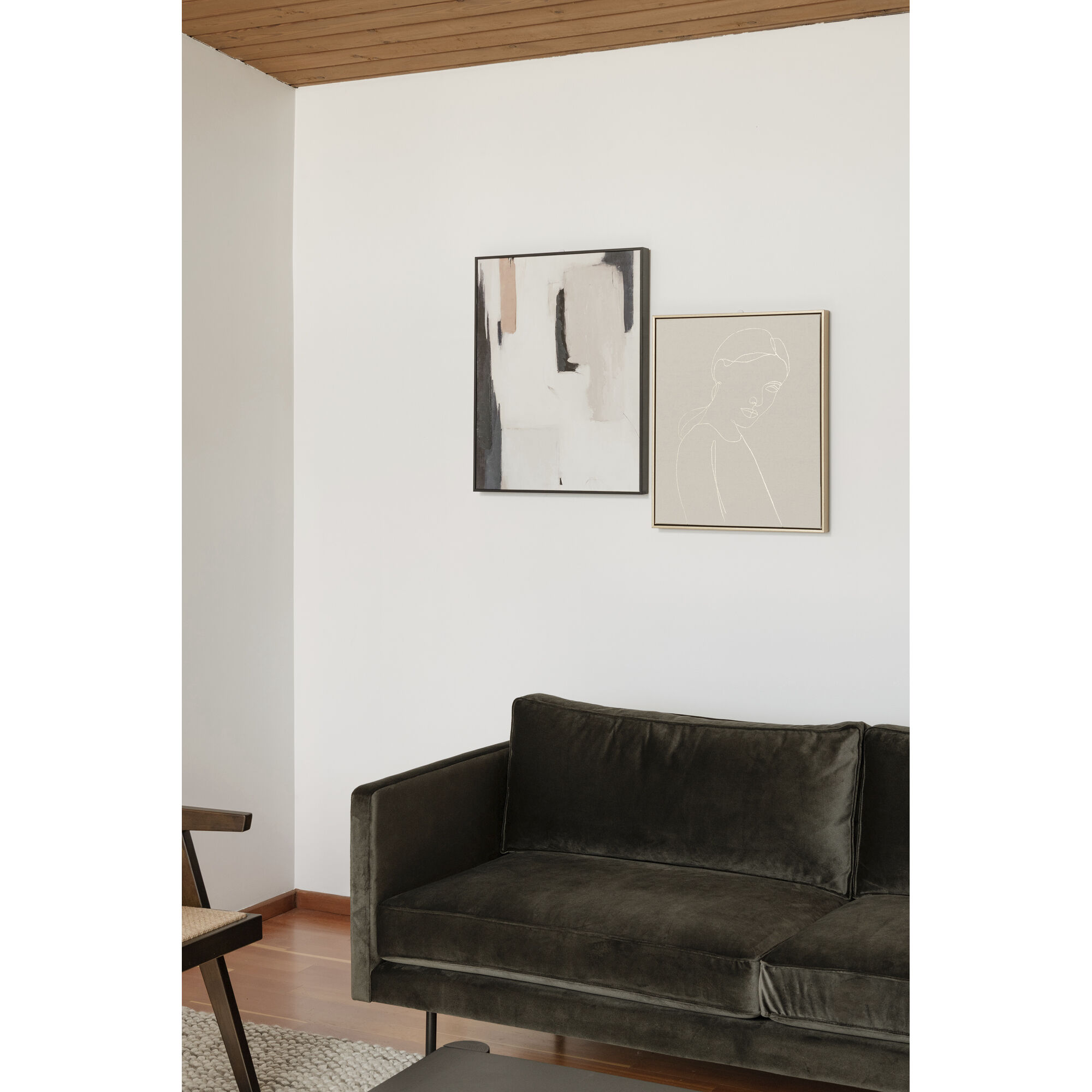 Raphael Forest Green Sofa