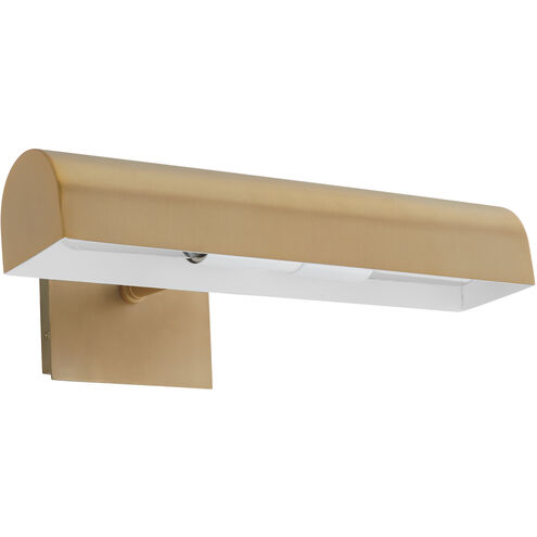 Fort Worth 120 watt 15 inch Aged Brass Picture Light Wall Light