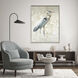 Great Blue Heron White Canvas