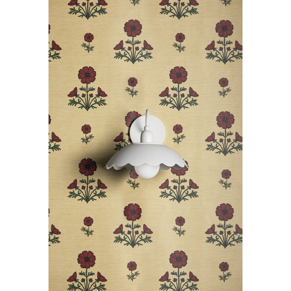 Yael 1 Light 10.5 inch Textured White Wall Sconce Wall Light