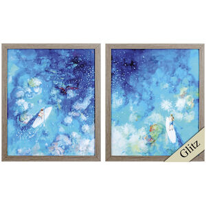 Waterside 33 X 27 inch Non-Glass Framed Art