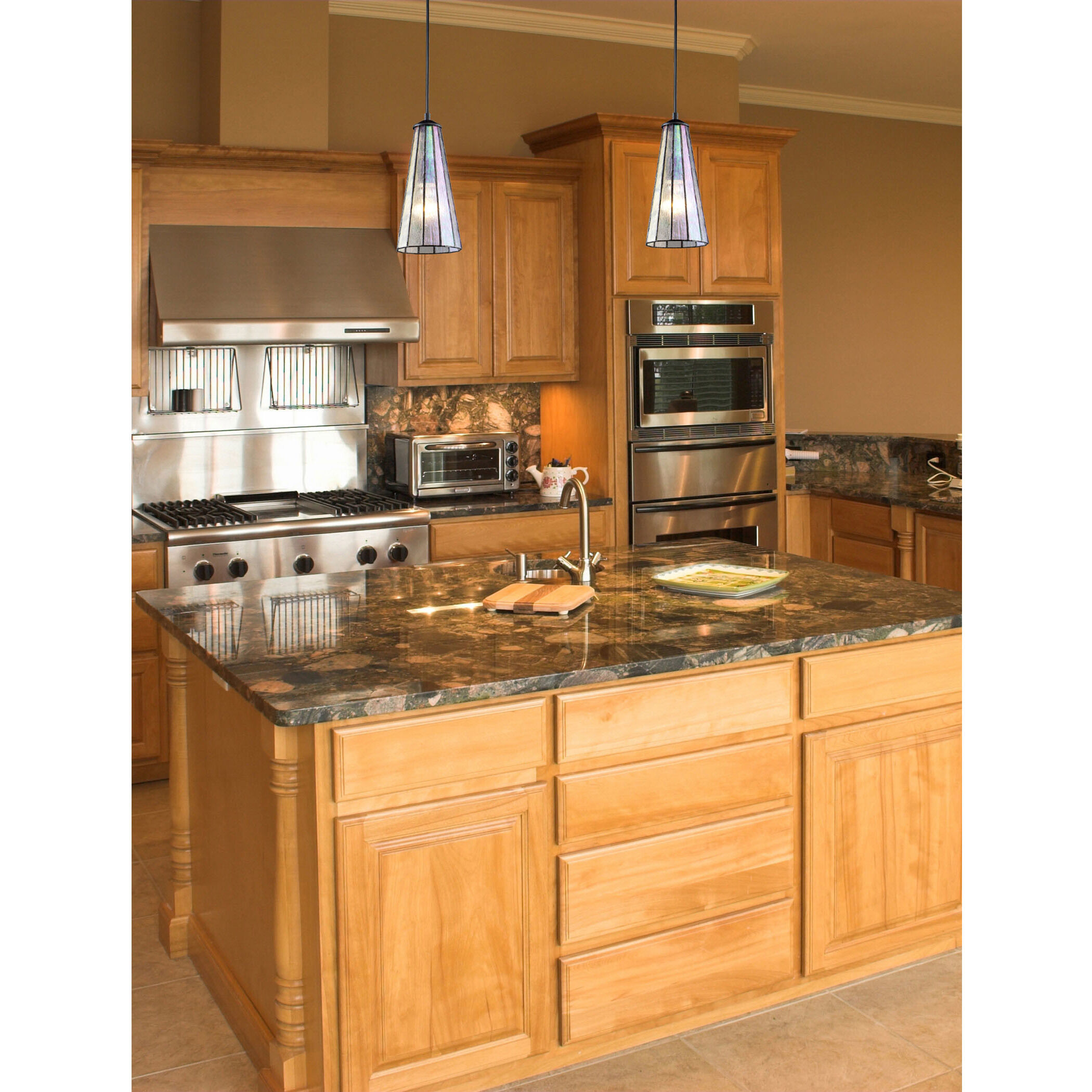 Lumino 1 Light 5 inch Comet White Mini Pendant Ceiling Light