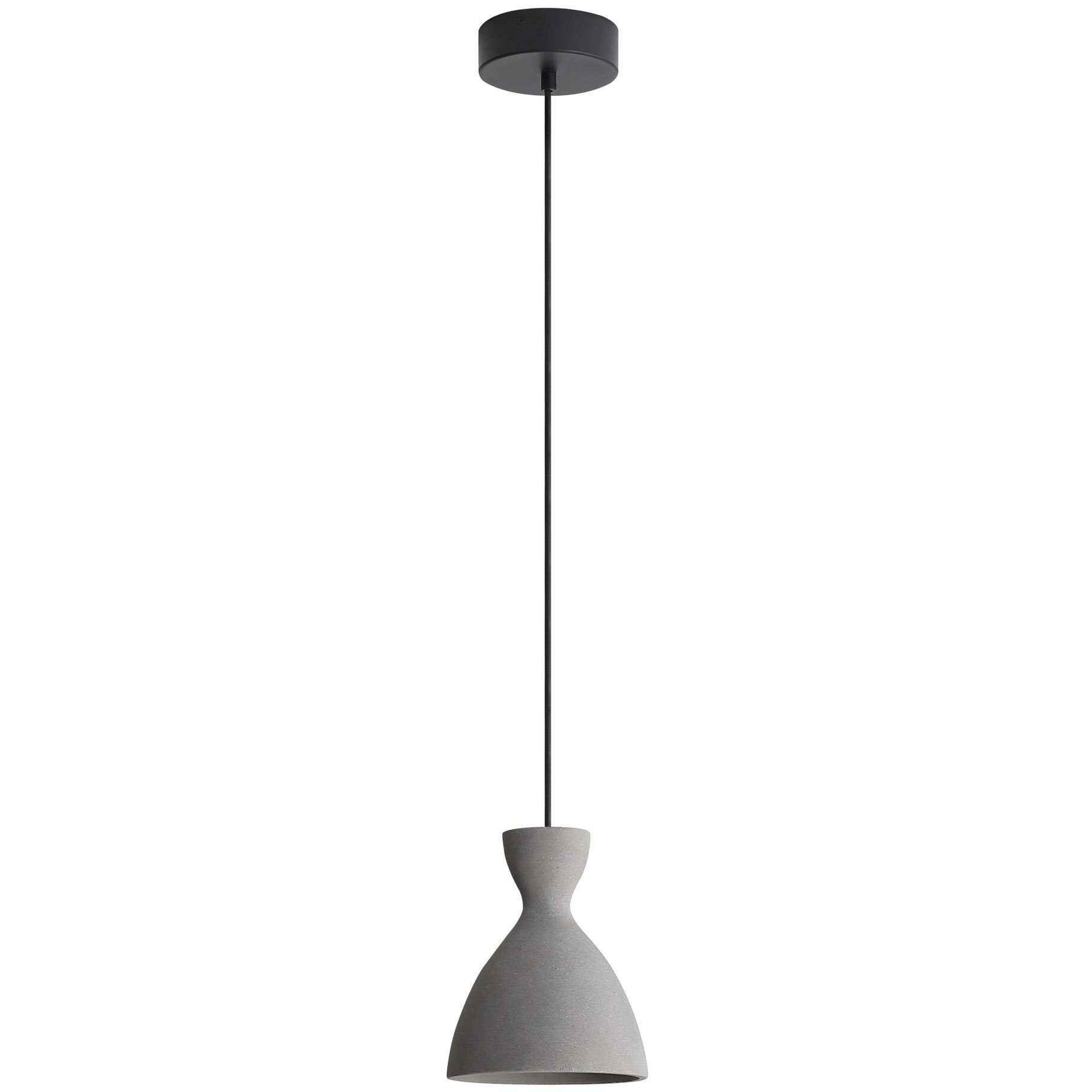Aethera Pendant Ceiling Light in White Sandstone Cement