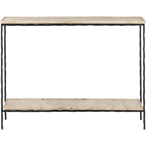 Boyles 42 inch Natural/Black Console Table