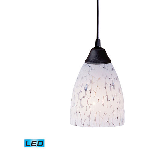 Millcreek LED 5 inch Dark Rust Mini Pendant Ceiling Light