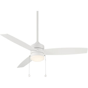 Atlantis 52 inch Matte White Downrod Ceiling Fans, WAC Fans Limited