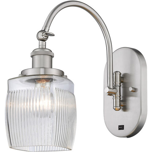Franklin Restoration Colton LED 6 inch Brushed Satin Nickel Sconce Wall Light