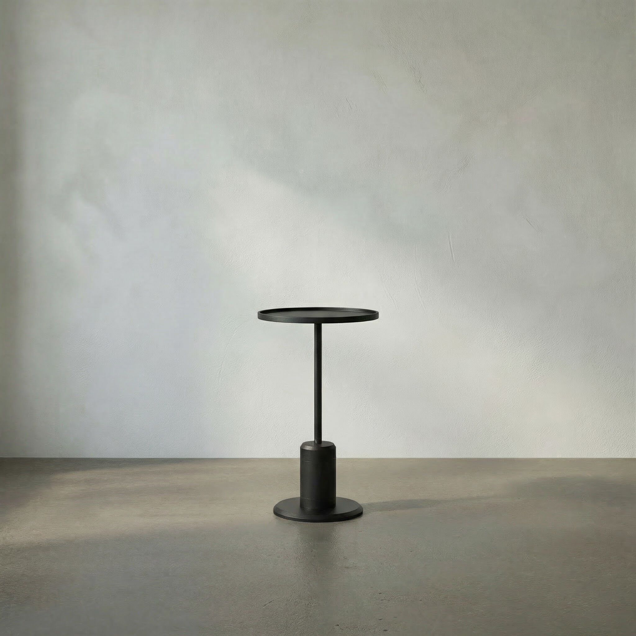 Kurtz 24 X 14 inch Matte Black Side Table