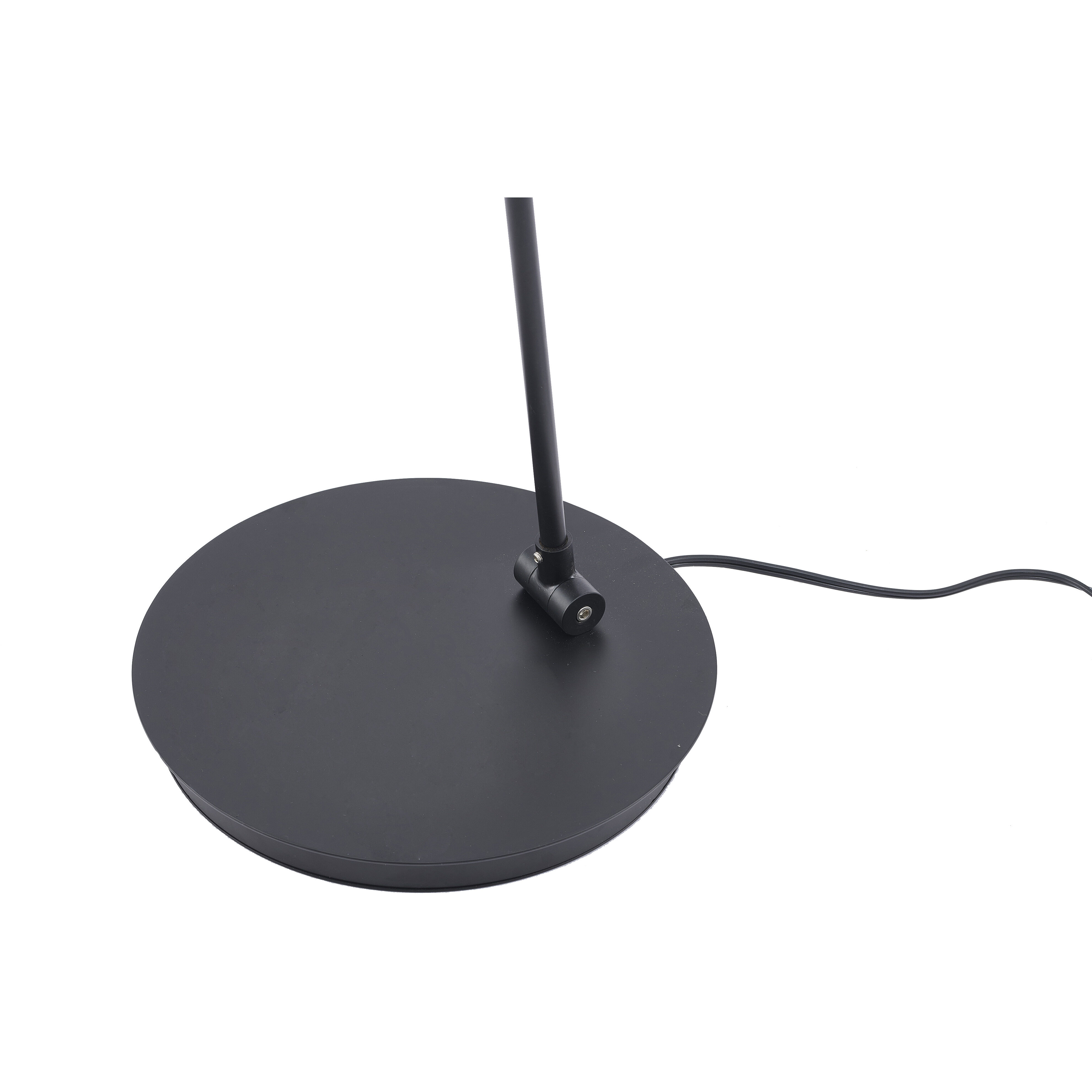 Canada 63 inch 11 watt Black & Stain Brass Floor Lamp Portable Light