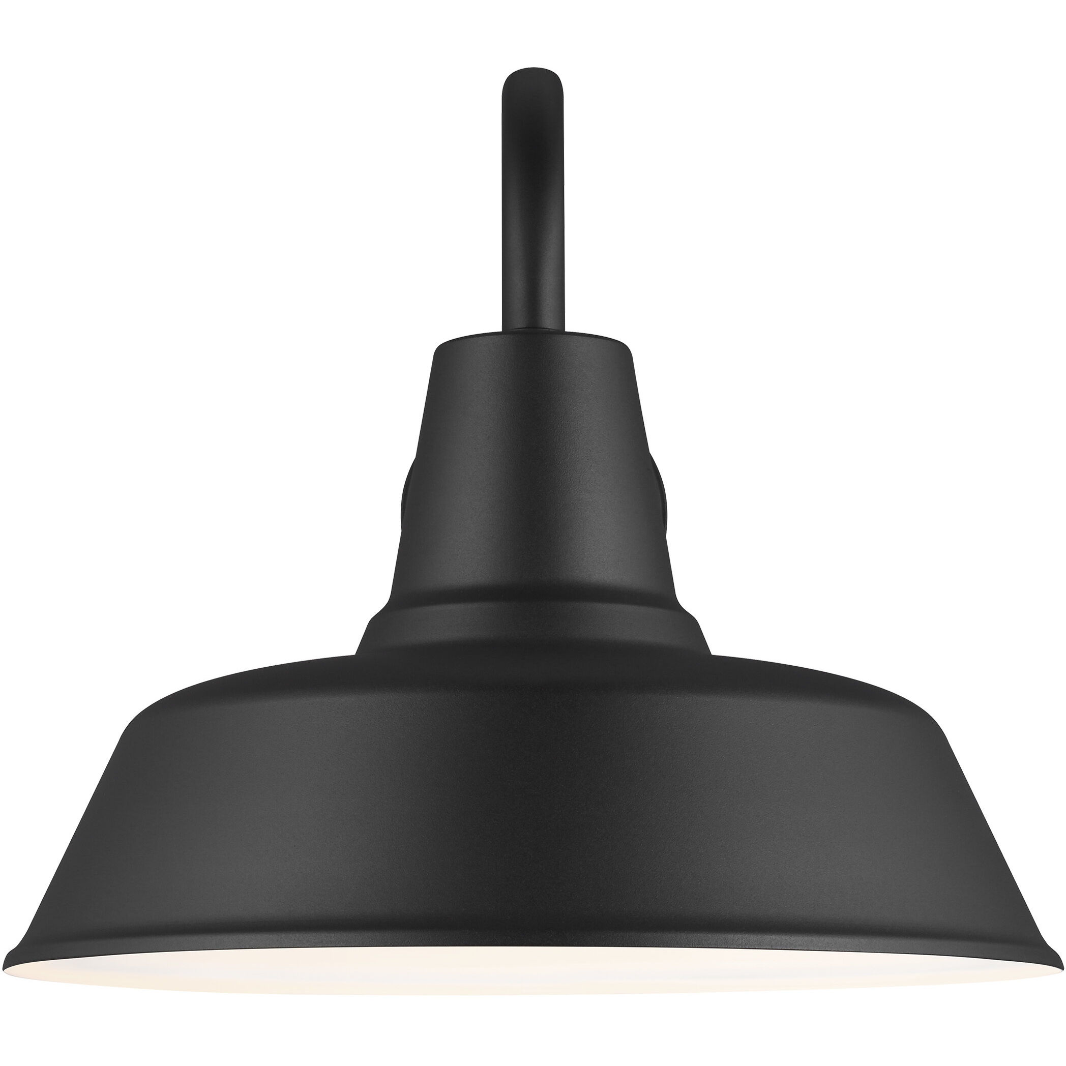 Visual Comfort Studio Collection Sea Gull 8837401 12 Sean Lavin Barn Light Outdoor Wall Lantern in Black Extra Large