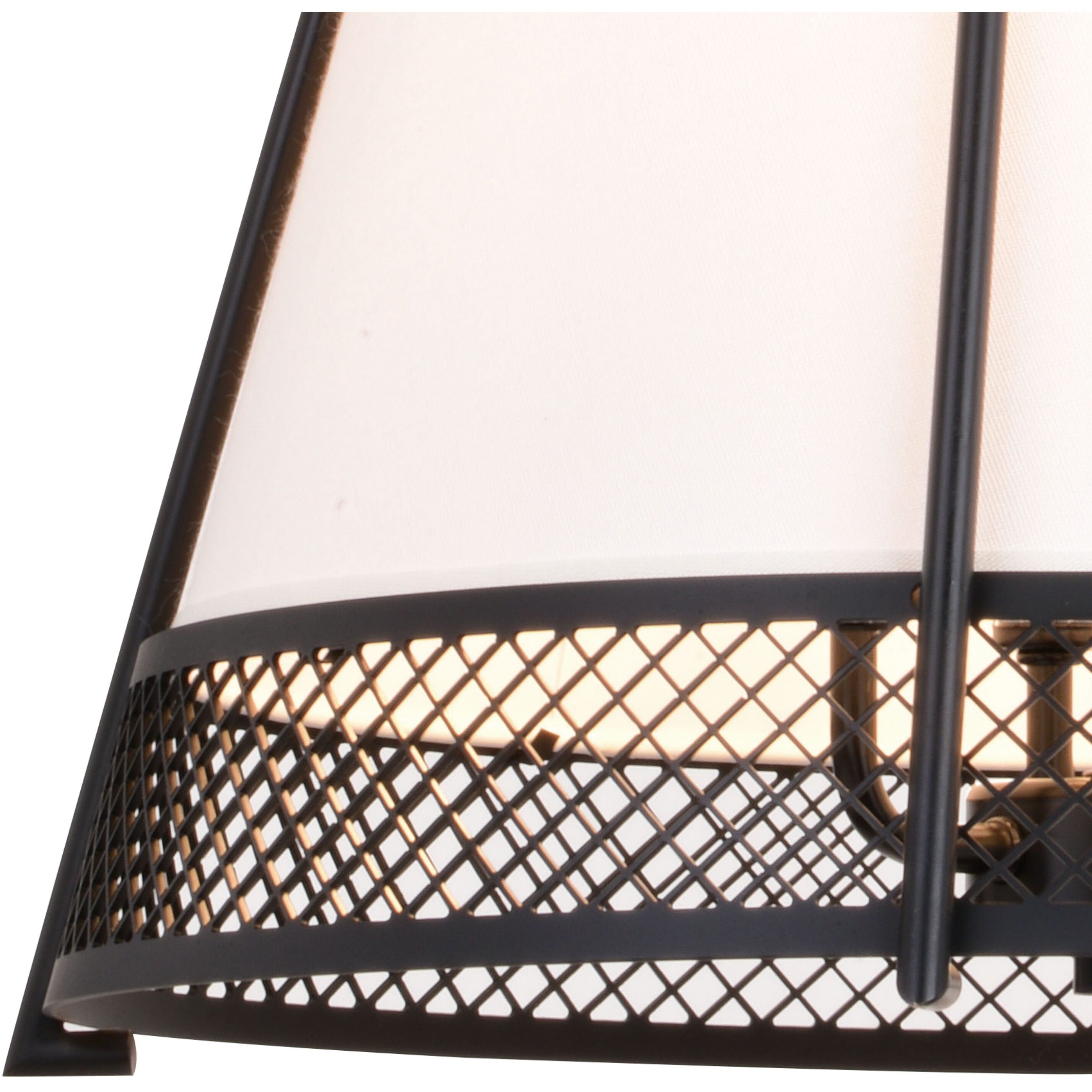 Benton LED 16.75 inch Matte Black Pendant Ceiling Light