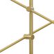 Cornett LED 44.12 inch Brushed Gold Chandelier Ceiling Light